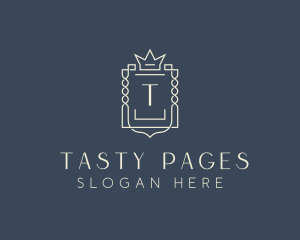 Elegant Royal Shield logo design