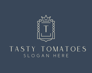 Elegant Royal Shield logo design