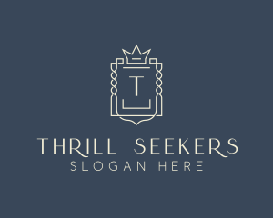 Elegant Royal Shield logo design