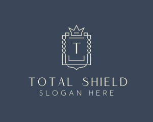 Elegant Royal Shield logo design