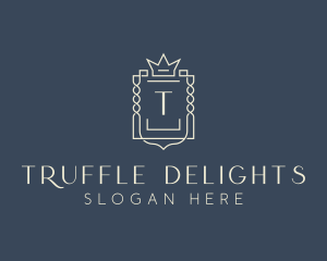 Elegant Royal Shield logo design