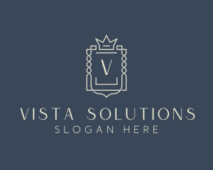 Elegant Royal Shield logo design