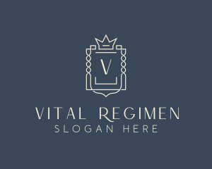 Elegant Royal Shield logo design