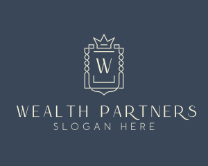 Elegant Royal Shield logo design