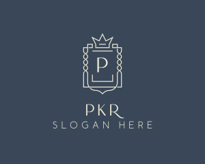 Elegant Royal Shield logo design