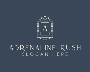 Elegant Royal Shield logo design