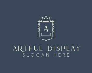 Elegant Royal Shield logo design