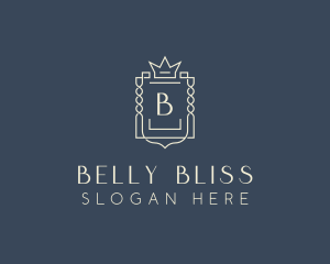 Elegant Royal Shield logo design