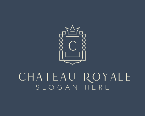 Elegant Royal Shield logo design