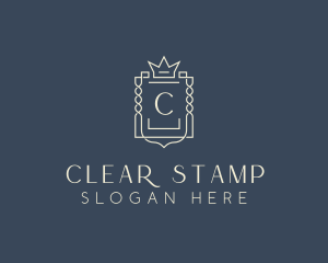 Elegant Royal Shield logo design