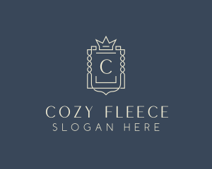 Elegant Royal Shield logo design