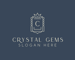 Elegant Royal Shield logo design