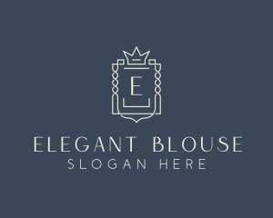 Elegant Royal Shield logo design