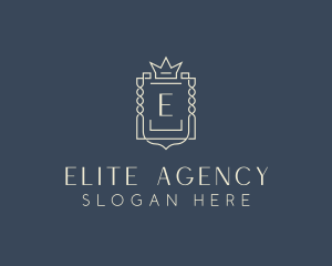 Elegant Royal Shield logo design