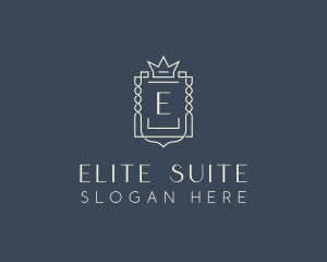 Elegant Royal Shield logo design