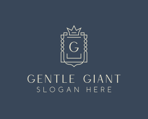 Elegant Royal Shield logo design