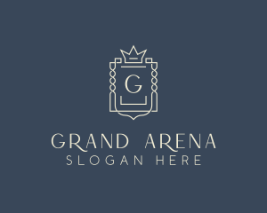 Elegant Royal Shield logo design