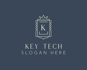 Elegant Royal Shield logo design