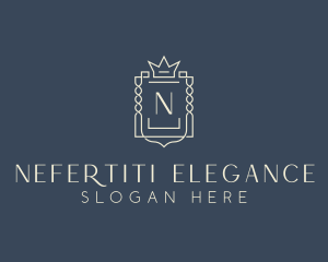 Elegant Royal Shield logo design