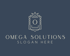 Elegant Royal Shield logo design