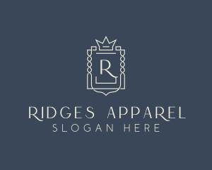 Elegant Royal Shield logo design