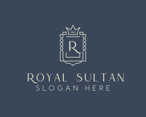 Elegant Royal Shield logo design