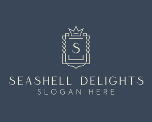 Elegant Royal Shield logo design