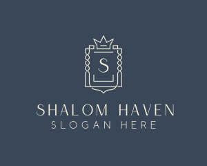 Elegant Royal Shield logo design