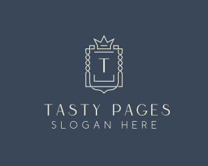 Elegant Royal Shield logo design