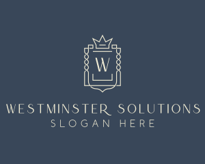 Elegant Royal Shield logo design