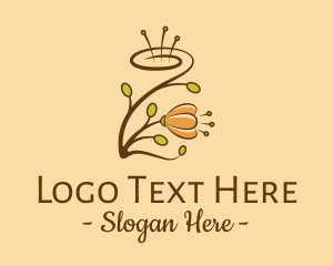 Swirl - Flower Bloom Plant logo design