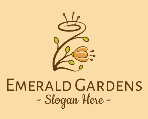 Flower Bloom Plant logo design