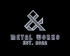 Metal - Medieval Ampersand Metal logo design