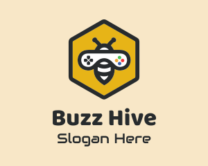 Bee Game Controller  logo design