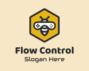 Bee Game Controller  logo design