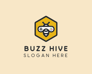 Bee Game Controller  logo design