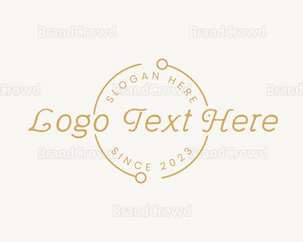 Luxury Brand Wordmark Logo