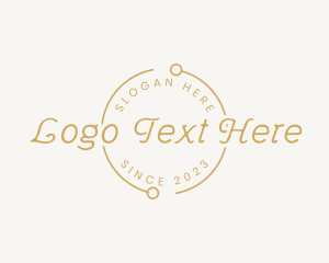 Stylist - Luxury Brand Wordmark logo design