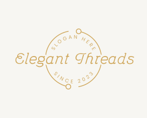 Luxury Brand Wordmark logo design