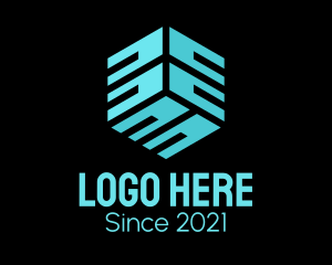 Networking - Tech Cyber Cube logo design