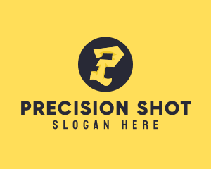 Yellow Letter P logo design