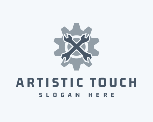 Mechanical Wrench Repair logo design