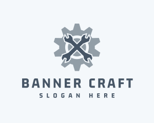 Mechanical Wrench Repair logo design