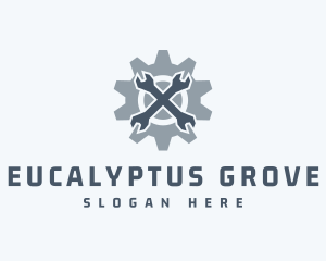 Mechanical Wrench Repair logo design