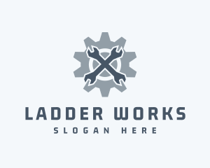 Mechanical Wrench Repair logo design