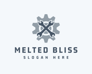 Mechanical Wrench Repair logo design