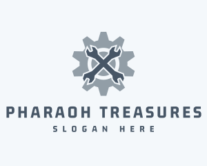 Mechanical Wrench Repair logo design