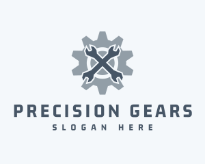 Mechanical - Mechanical Wrench Repair logo design