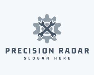 Mechanical Wrench Repair logo design