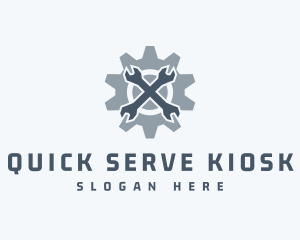 Mechanical Wrench Repair logo design